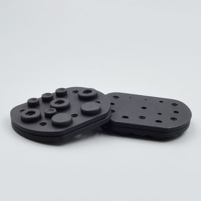 Professional Custom Silicone Pads / Nozzle Pads , Custom Silicone Irregular Products
